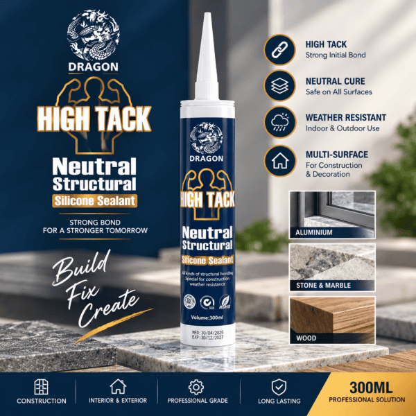 Dragon High Tack Neutral Structural Silicone Sealant