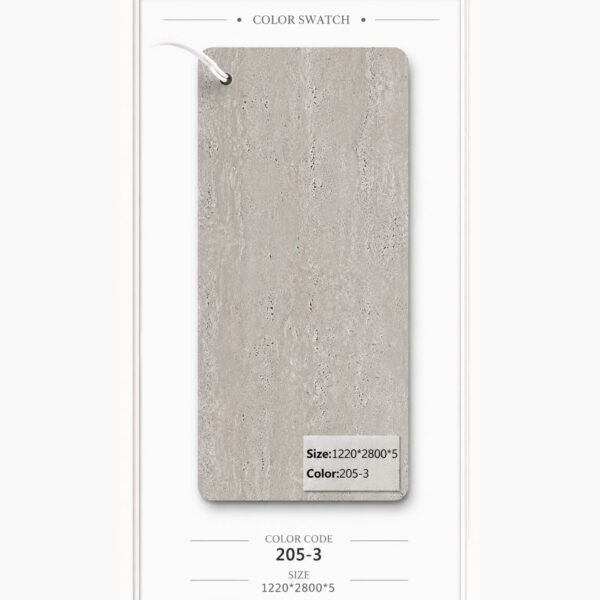 Chipboard 205-3 travertine 122x280cm 5 mm thickness