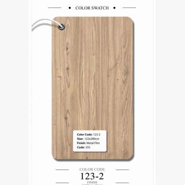 Chipboard 123-2 122x280cm 5 mm thickness