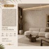 Textured Stone M205-4 griege
