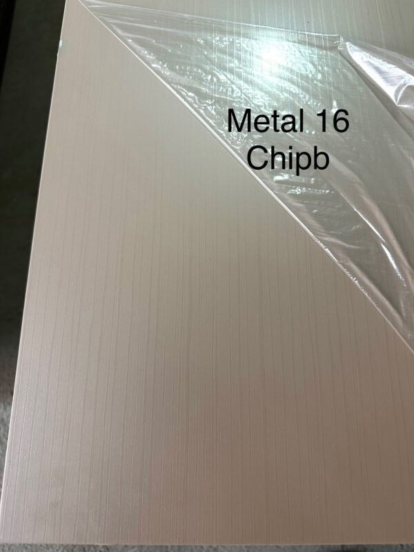 Chipboard 16 metal 122x280cm 5 mm thickness