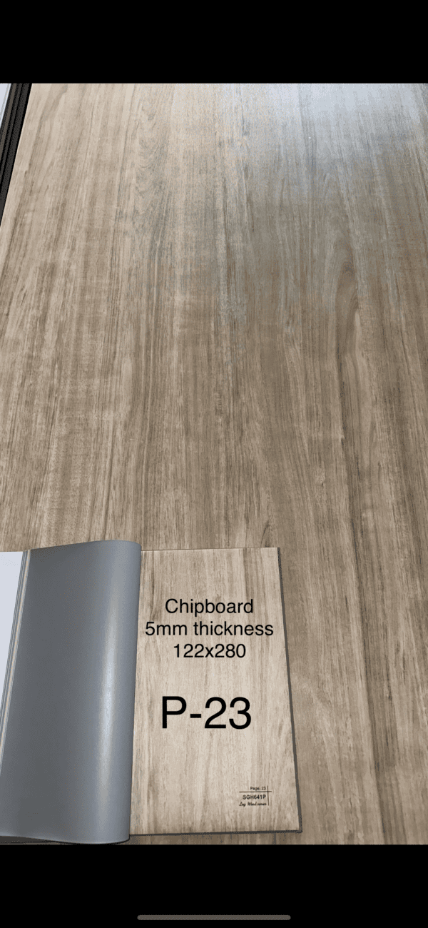 Chipboard p23 122x280cm 5 mm thickness