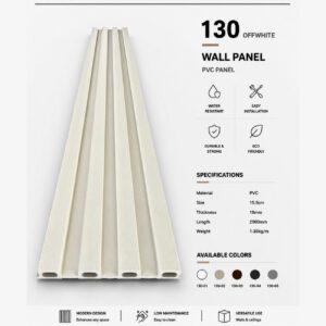 130 OFFWHITE Wall Panel