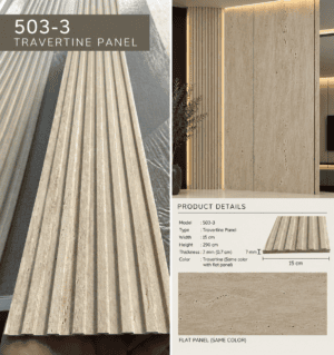 08d96515-1736-4888-b760-0df4acbb3895 Code: 503-3 panel travertine