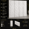 Pu stone 60x290cm white Code:01